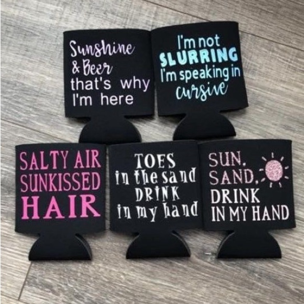 Custom Can koozies